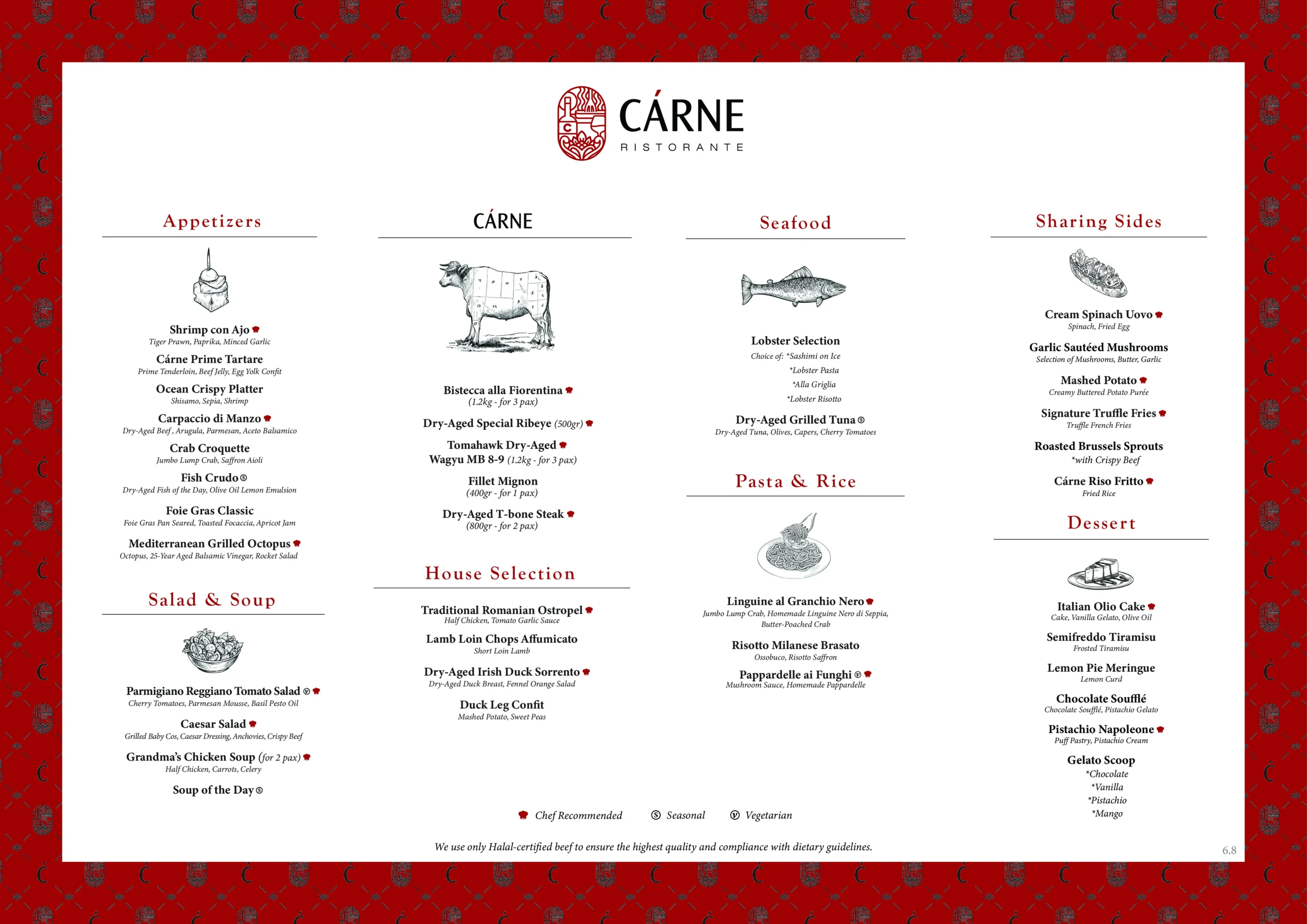 Menu - CARNE RISTORANTE